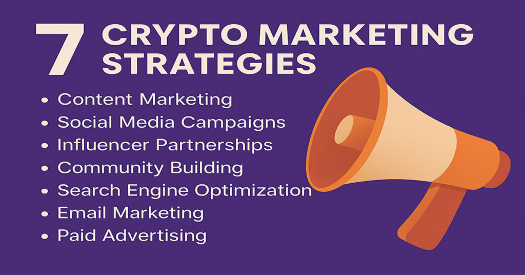 crypto marketing strategies banner