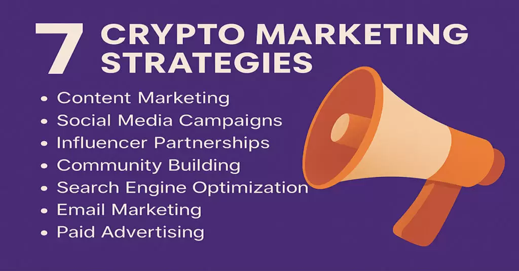 Top Crypto Marketing Strategies To Dominate 2025 1 crypto marketing strategies banner